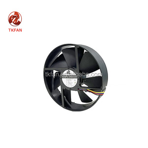 Ventola di raffreddamento assiale <span class=keywords><strong>a</strong></span> corrente continua 150x38mm bassa potenza e flusso reversibile basso rumore ventilazione industriale ristoranti 12V 24V 48V lama in plastica - Product Image 2