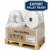 PVC-folie rol Jumbo Standaard 1.2M 300MM Zacht Glans Spiegelrand Afwerking Rechtstreeks uit de Fabriek Bulk Levering Conversie Kleefmiddel OEM