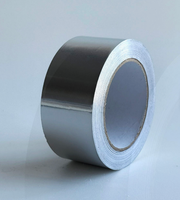 Ruban isolant en aluminium sensible à la pression, simple face, résistant à la chaleur et aux UV, 20 m, robuste pour usage industriel