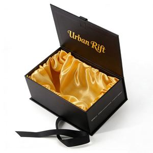 Boîte cadeau pliante en papier, boîtes d'emballage en carton personnalisées avec logo pour cosmétiques, bijoux, bougies, petites entreprises - Product Image 2
