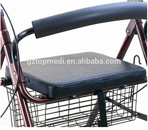 Equipo de <span class=keywords><strong>terapia</strong></span> física de cuatro ruedas de aluminio de Rollator Walker para personas mayores - Product Image 4