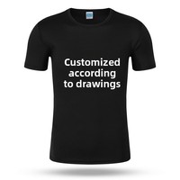 Op maat gemaakte 100% katoenen werkkleding fluorescerende felle kleur losse casual korte mouw marathonloopcultuur print 180 gram