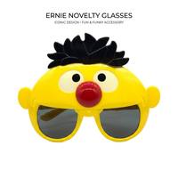 Lunettes de cosplay Ernie, personnage de dessin animé, accessoire pour événements thématiques, lunettes fantaisie amusantes pour Halloween, carnaval, spectacle scolaire, vente en gros