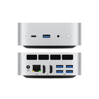 Mini PC AMD Ryzen 5 con Salida Multipantalla, TPM2.0, Reloj en Tiempo Real, Encendido Automático, Mini Host para Monitoreo de Salas de Exposiciones y Oficinas