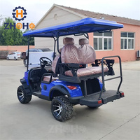 Voiturette de golf 4 places haute performance 4KW la plus vendue pour usage sur parcours de golf, personnalisable