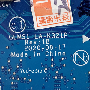 Placa Base Original para Portátil <span class=keywords><strong>Lenovo</strong></span> <span class=keywords><strong>IdeaPad</strong></span> 5-14ITL05 con CPU <span class=keywords><strong>I5</strong></span>-1135G7, 8GB de RAM, 5B21B39815 GLMS1 LA-K321P, 100% Probada - Product Image 4