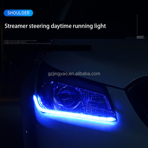 Xe chạy ban ngày ánh sáng với được xây dựng trong pha lê chảy ban ngày Chạy ánh sáng dẫn đơn sắc cầu vồng ánh sáng Dải DRL lái xe - Product Image 3