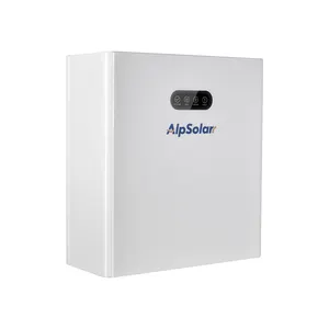 Système de stockage de batterie d'énergie solaire domestique en stock Euro Protection IP65 murale LiFePO4 solaire électrique avancée RS485 hybride