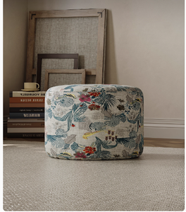 Boule de couleur moderne et <span class=keywords><strong>simple</strong></span> salon pratique petits tabourets bas canapé chaises léger doux repose-pieds pour chambre à coucher - Product Image 1