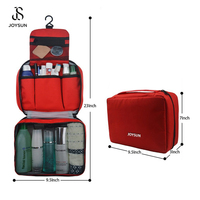 Sac de voyage suspendu JOYSUN pour hommes et femmes, sac de maquillage imperméable, sac de beauté pliable, organisateur de salle de bain et de douche