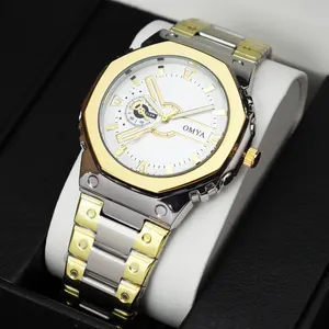 OMYA Men Watches Minimalist Watches for men Calendar Steel Waterproof men watch Luxury Sport Wristwatches reloj para hombre