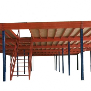 Taller de almacén de estructura de acero personalizado con entresuelo con <span class=keywords><strong>escaleras</strong></span> con alta calidad - Product Image 3
