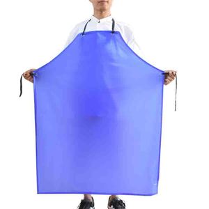 Tablier en PVC bleu épaissi, imperméable, résistant à l'huile et aux produits chimiques, pour le travail, la transformation alimentaire et les produits aquatiques - Product Image 5