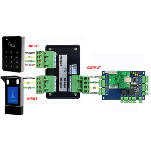 Winstar WST-WG2WG sinh trắc học kiểm soát truy cập <span class=keywords><strong>multiplex</strong></span> chuyển đổi Hội Đồng Quản trị chuyển đổi một Wiegand <span class=keywords><strong>RFID</strong></span> <span class=keywords><strong>Reader</strong></span> hai kênh Wiegand đầu ra - Product Image 6