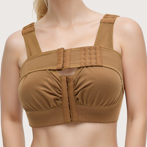 <span class=keywords><strong>Sujetador</strong></span> de compresión <span class=keywords><strong>postoperatorio</strong></span> con control firme para mujer, push up y soporte para aumento de senos - Product Image 1