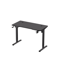 Table de jeu électrique moderne à double moteur réglable en hauteur bureau d'ordinateur à LED bureau d'ordinateur pliable automatique à dessus épissé durable