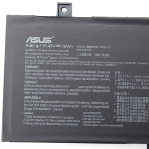 ใหม่ของแท้ C41N2101 15.48V 4920mAh แบตเตอรี่แล็ปท็อปสำหรับอัสซุส <span class=keywords><strong>G14</strong></span> 2022 GA402RJ GA402R FX517ZR-F15 C41N2101-1 41CP4/59/122 - Product Image 2