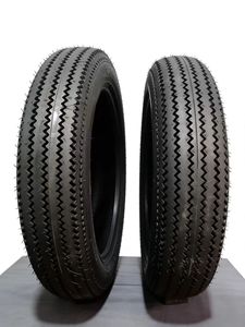 Neumático de Motocicleta Estilo Vintage con Diseño de Dientes de Sierra 4.00-17 4.50-17 6PR 8PR Sin Cámara para Motocicletas Clásicas de 150cc-250cc - Product Image 2