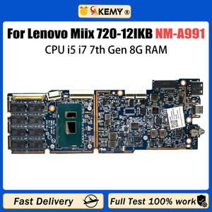 Para <span class=keywords><strong>Lenovo</strong></span> <span class=keywords><strong>ideapad</strong></span> Miix <span class=keywords><strong>720</strong></span>-12IKB Tablet placa base NM-A991 con CPU I3 i5 i7 RAM 4GB 8GB 16GB 100% probado <span class=keywords><strong>Ideapad</strong></span> - Product Image 2