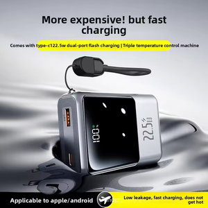 Nuevo Mini Power Bank 2026 de 20000mAh con Carga Súper Rápida de 22.5W PD20W, Cable Tipo-C Integrado, Cargador Portátil, Bajo MOQ, Venta al Por Mayor - Product Image 2