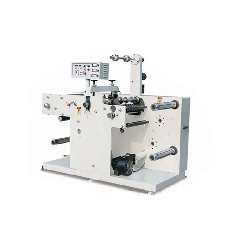 Hot Sale Blank Label Rotary DieカットAnd Slitting Machine