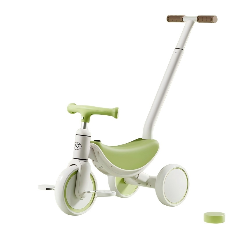 Green pedals + push handle+$3