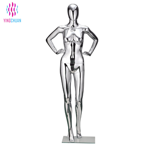 Hot Sale Human Model Classic Beautiful Manekin Realistic Elegant Practical Decorative Electroplated Female Mannequin for Shop - Product Image 2