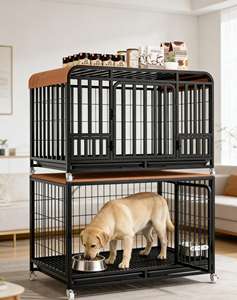 Paslanmaz Çelik Ticari Köpek Kafesleri Kulübeleri ve Evcil Hayvan Taşıma Evleri - Product Image 1