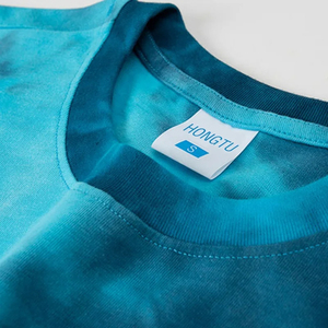 T-shirt Tie Dye en coton blanc à base unie, haute absorption, pour projets de teinture DIY - Product Image 2