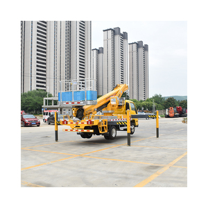 Nâng Người 28M Telescopic Boom Bucket xe tải cho công việc trên không - Product Image 2