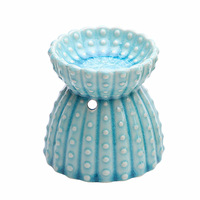 Brûleur à huile pour bougie chauffe-plat en céramique de style cactus attrayant, vente en gros créative, pour une utilisation intérieure