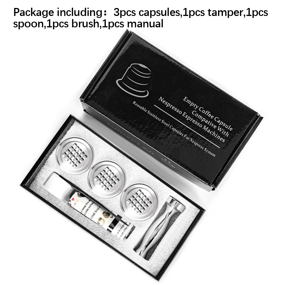 3 Capsules 1 Tamper