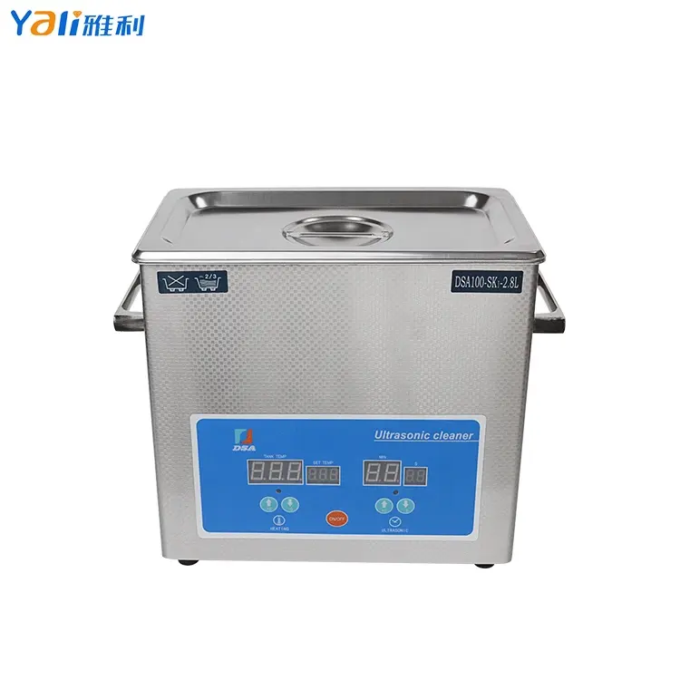 2.8L & 40KHZ Industrial Ultrasonic Cleaner to Clean Watches Sunglasses Jewels