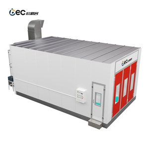 Cabina de Secado por Aire Forzado OBC Avanzada con Sistema de Gas Natural de Bajas Emisiones para Restauración Automotriz - Product Image 2