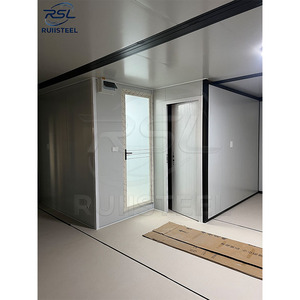 Casa Contenedor de Lujo RUIISTEEL de 2 Pisos, Sistema Plegable Prefabricado de 40 Pies con Baño y Aseo, Diseño de Villa - Product Image 4