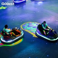 GOOEST BUMPER CAR Équipement d'amusement interactif de haute qualité avec projecteur d'intérieur pour centres commerciaux, à prix avantageux