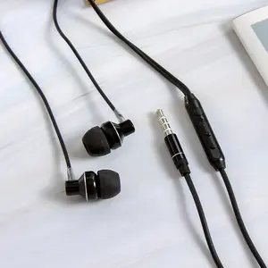 LD-157 Wholesale Fashion 3.5mm Stereo Headphones Noise Cancelling Earphone Wired In Ear with Mic Earbuds