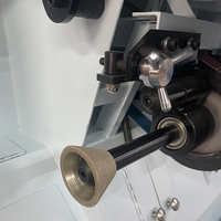 Machine industrielle de ponçage et de polissage de chaussures à grande échelle BANMO avec finisseur multi-têtes et dépoussiéreur pour le traitement du cuir