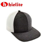 Gorra Trucker de 6 Paneles de Lona Vaquera con Camuflaje Negro 2026, para Invierno, Playa y Uso Urbano, Compatible con Parches MOLLE