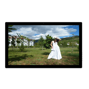 32.5 Inch 1080P Video Picture Advertising Player IPS Screen Digital Photo Frame Support Wall Mounted With <b>Calendar</b> Clock - Product Image 1