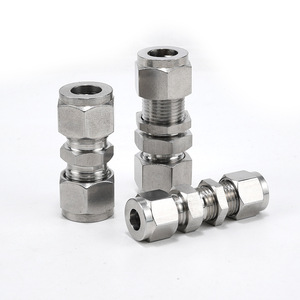 304 thép không gỉ áp lực cao bằng PU TEE PE cụ đồng phụ kiện đường ống góc phải PV giảm màng ferrule - Product Image 1