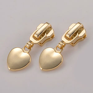 Extractor de cremallera de nailon sin bloqueo de aleación de Zinc #5 personalizado, deslizador de cremallera de Metal, tirador de cremallera negro de repuesto - Product Image 6