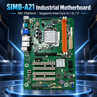 Untuk Advantech SIMB A21 ATX Motherboard Industri Chipset H61 LGA1155 Mendukung Mainboard IPC Core I3 I5 I7 Generasi ke-2 dan ke-3.