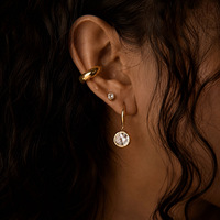 Boucles d'oreilles Gaovo Premium Luxury Original Design CZ pour femmes, résistantes au ternissement, en acier inoxydable, bijoux d'oreille tendance