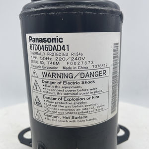 ราคาโปรโมชั่นสำหรับคอมเพรสเซอร์ปั๊มความร้อนแบบอินเวอร์เตอร์ DC ยี่ห้อ P Brand Matsushita รุ่น 9VD650ZAA2J 9VD650 ใช้สารทำความเย็น R32/R410A พร้อมระบบทำความร้อน EVI - Product Image 5