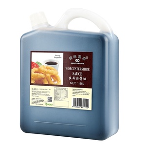 Salsa <span class=keywords><strong>Worcestershire</strong></span> Auténtica de 5 LBS/1.86 L para Cocinar, a Granel, de Fábrica OEM - Product Image 1