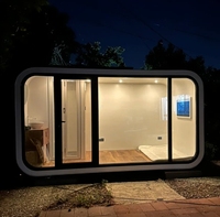 M Custom Maison Conteneur Modulaire Préfabriquée en Acier, Cabine Apple, Pod de Bureau, Hôtel, Micro-capsule Pliante, Installation Rapide, Espace de Vie