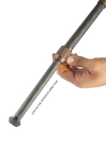 Ensemble de montage de bi-pied Linkogear HB-C03 léger, robuste, en fibre de carbone haute résistance, à 3 emplacements, accessoire multifonctionnel pour la chasse