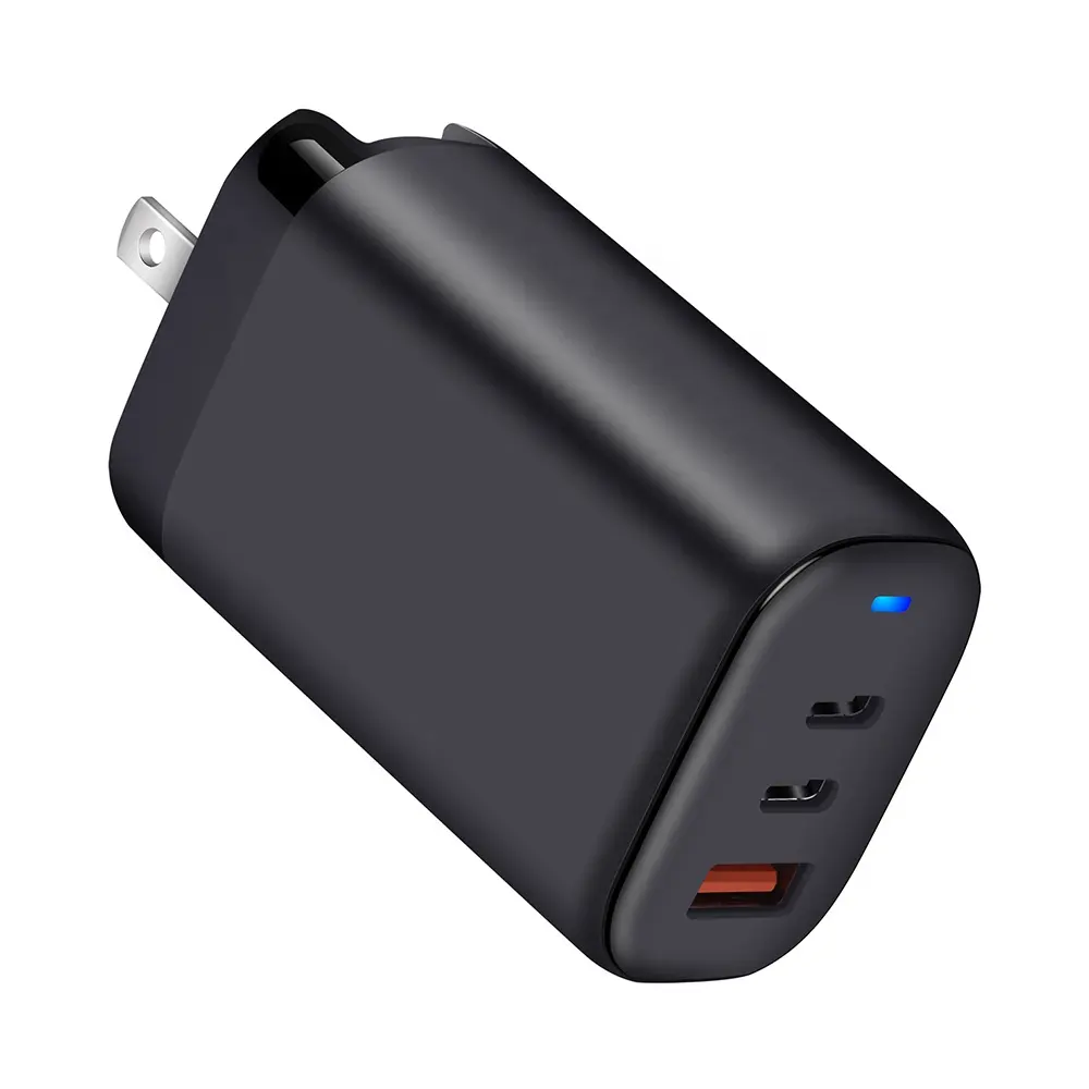 Nuova tecnologia US EU UK Plug GaN charger 65W wall usb c pd charger adattatore di alimentazione per iphone per macbook pro