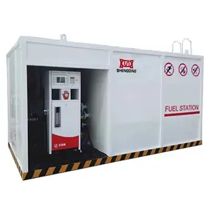 SHENGDING station fuel container fuel fill station low price